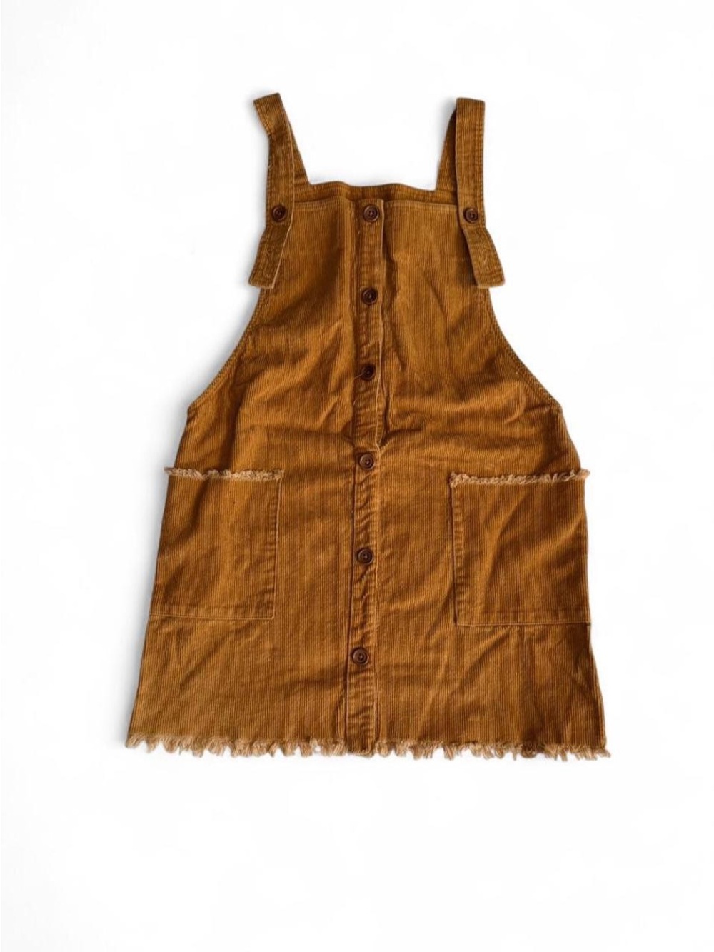 LE LIS Brown Corduroy Pinafore – Small